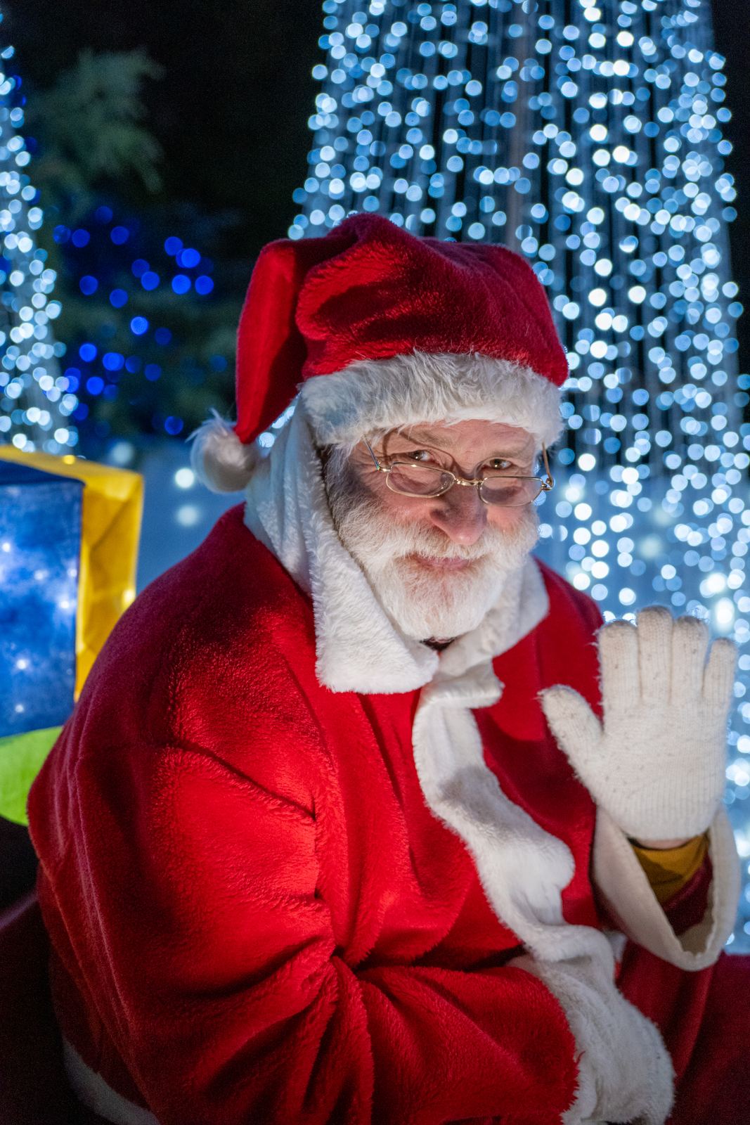 Babbo Natale nel parco